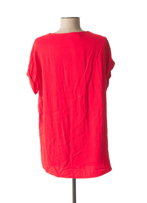 Top rouge QUATTRO pour femme