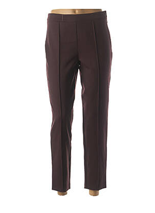 Pantalon 7/8 taille normale taille normale violet QUATTRO femme