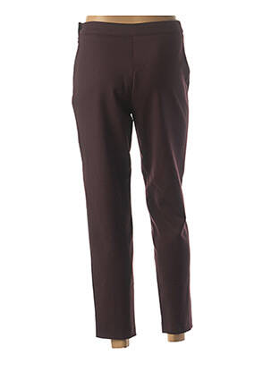Pantalon 7/8 taille normale taille normale violet QUATTRO femme