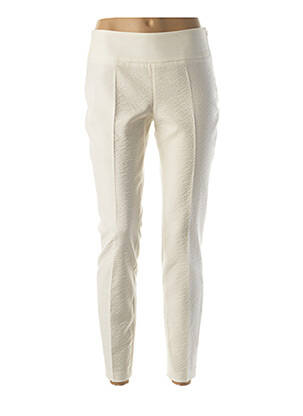 Pantalon slim taille normale taille normale blanc QUATTRO femme