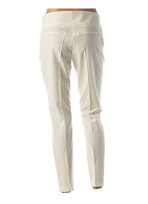 Pantalon slim taille normale taille normale blanc QUATTRO femme