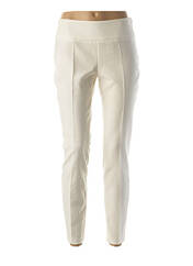 Pantalon slim blanc QUATTRO pour femme seconde vue