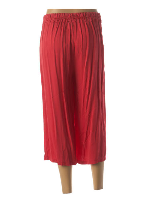 Pantacourt rouge QUATTRO pour femme