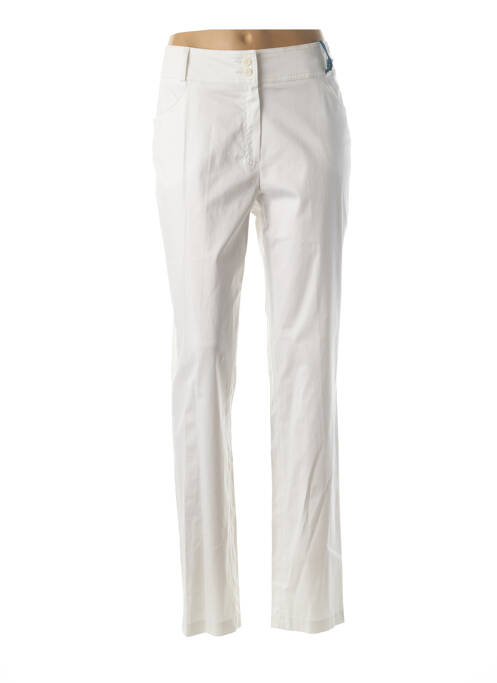 Pantalon droit blanc QUATTRO pour femme