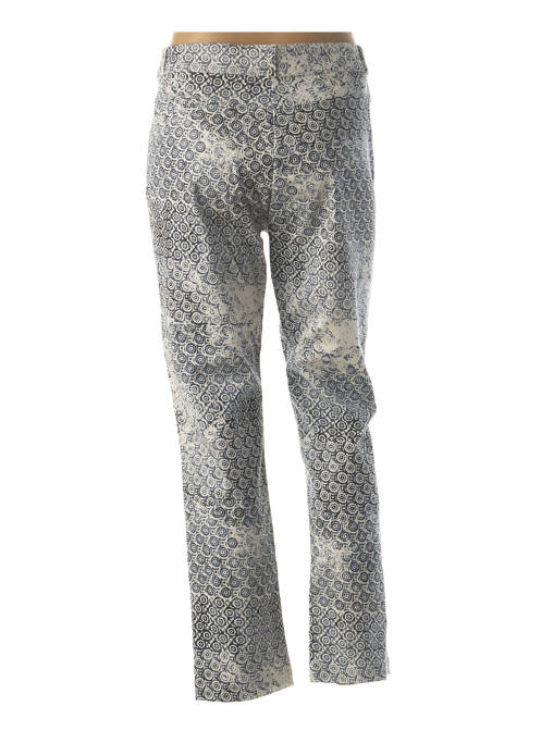 Pantalon droit bleu QUATTRO pour femme