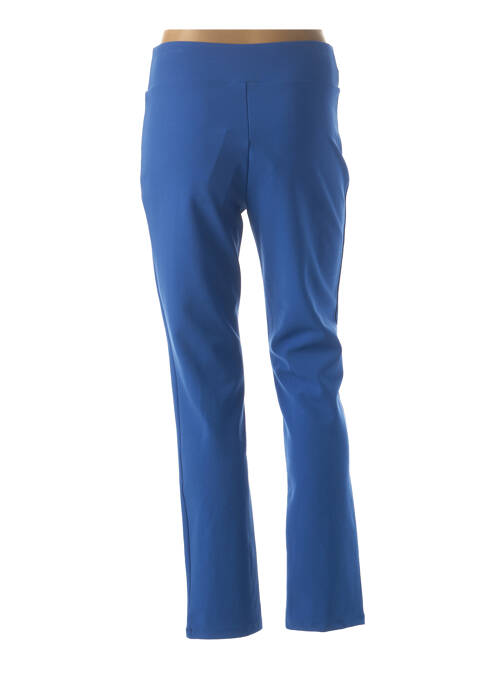 Pantalon droit bleu QUATTRO pour femme