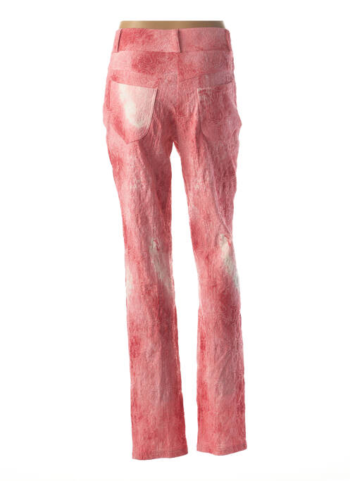 Pantalon droit rose QUATTRO pour femme