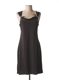 Robe courte sans manche sans manche noir LO! LES FILLES femme