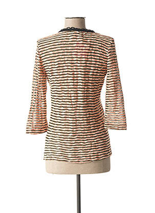 Gilet manches longues manches 3/4 rose LO! LES FILLES femme