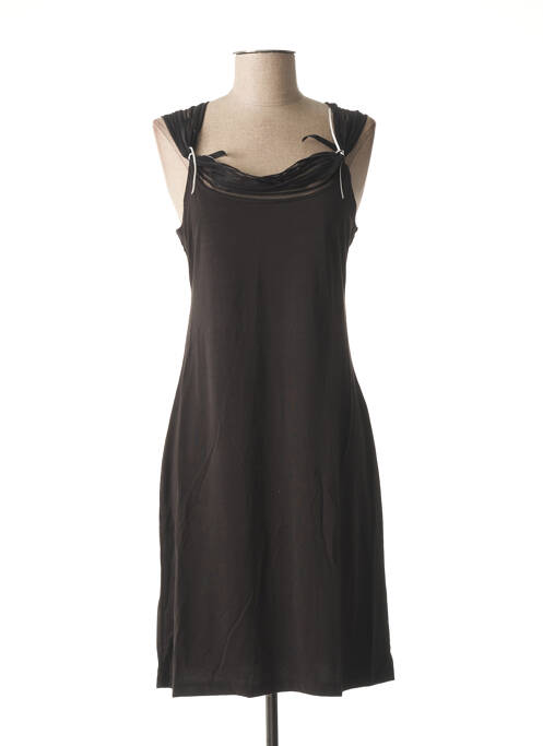 Robe courte sans manche sans manche noir LO! LES FILLES femme