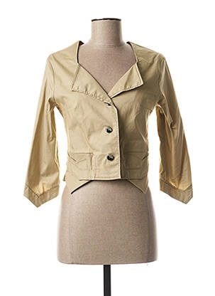 Veste casual poches beige LO! LES FILLES femme