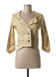 Veste casual poches beige LO! LES FILLES femme