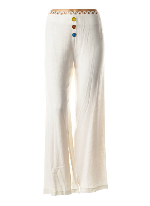 Pantalon blanc LO! LES FILLES pour femme