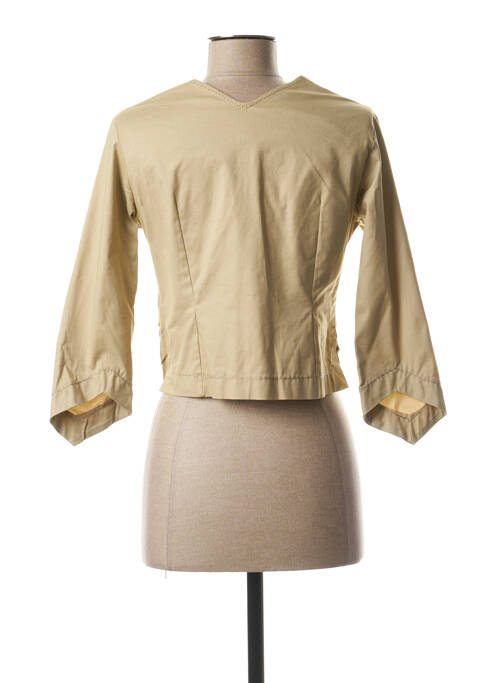 Veste casual beige LO! LES FILLES pour femme