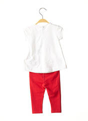 Ensemble pantalon rouge MAYORAL pour fille seconde vue