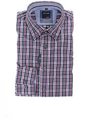 Chemise manches longues violet OLYMP pour homme seconde vue