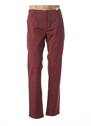 Pantalon slim rouge BIAGGIO pour homme
