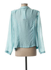 Veste casual bleu FRANCE RIVOIRE pour femme seconde vue