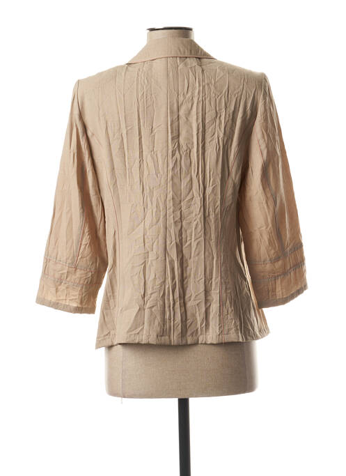 Veste casual beige FRANCE RIVOIRE femme