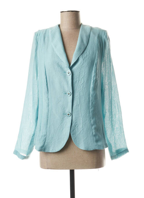 Veste casual bleu FRANCE RIVOIRE pour femme