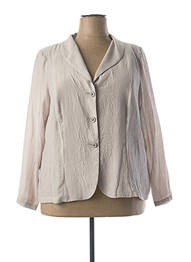 Veste casual epaulette gris IMPULSION femme