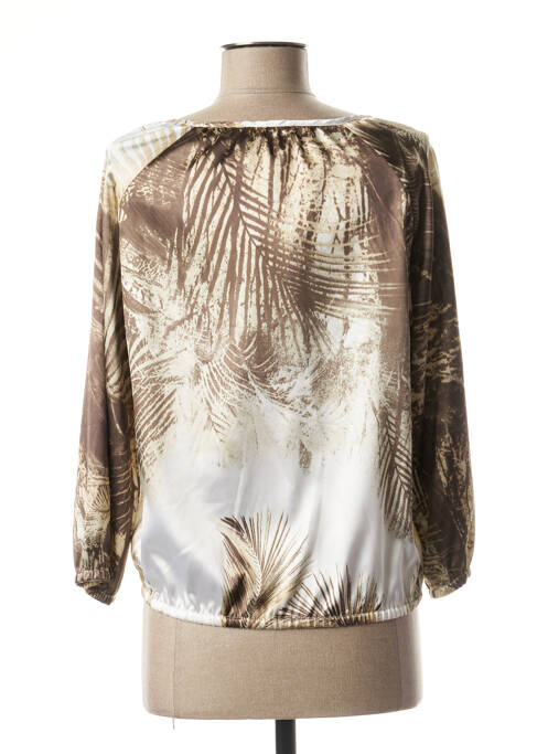 Blouse marron MERI & ESCA pour femme