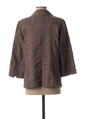 Blazer poches marron FRANCE RIVOIRE femme