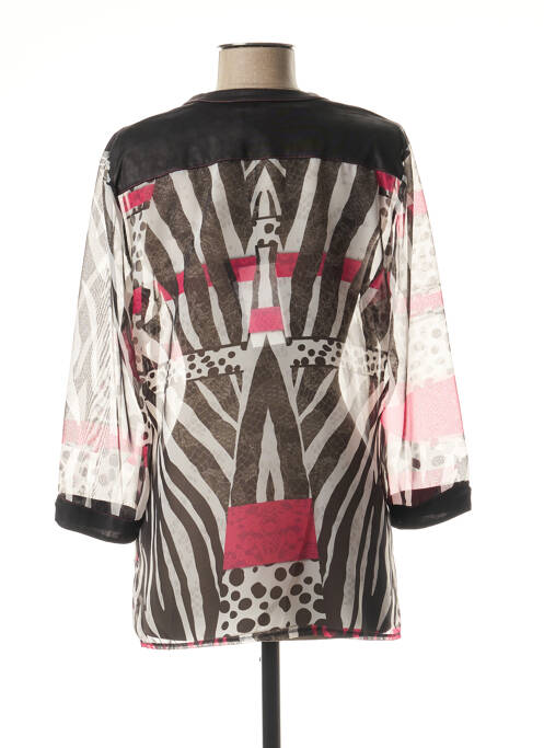 Tunique manches longues noir GUY DUBOUIS pour femme