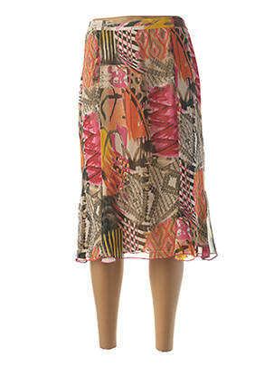 Jupe mi-longue vert IMPULSION femme
