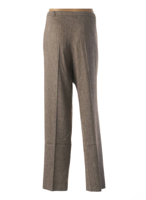 Pantalon droit marron GUY DUBOUIS femme