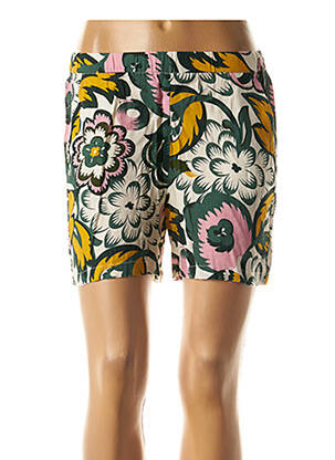 Short taille élastique vert HARTFORD femme