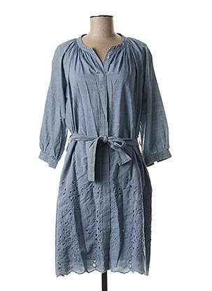 Robe courte bleu HANA SAN pour femme