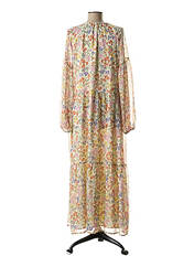Robe longue beige ESPRIT pour femme seconde vue