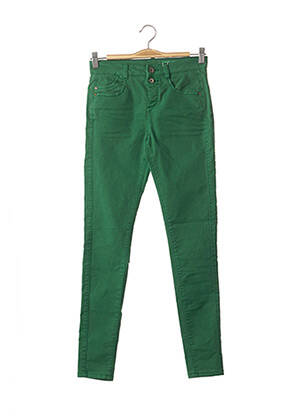 Pantalon slim vert EDC pour femme