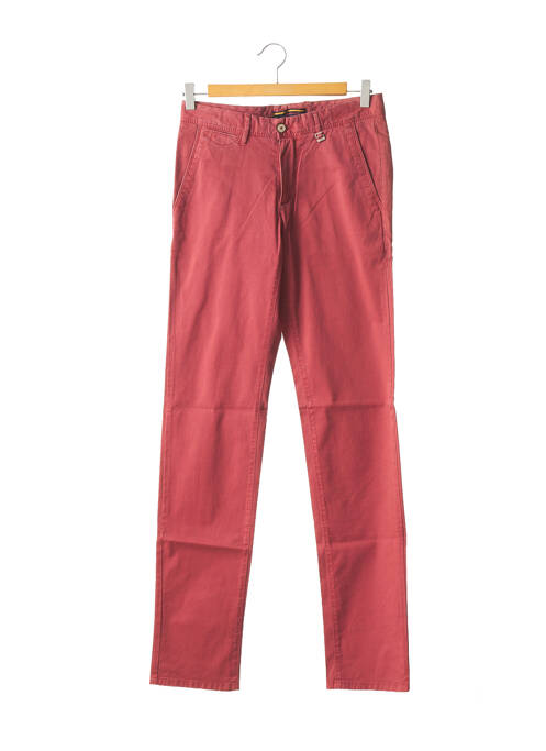 Pantalon chino rouge ZILTON pour homme