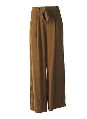 Pantalon large marron FRNCH pour femme