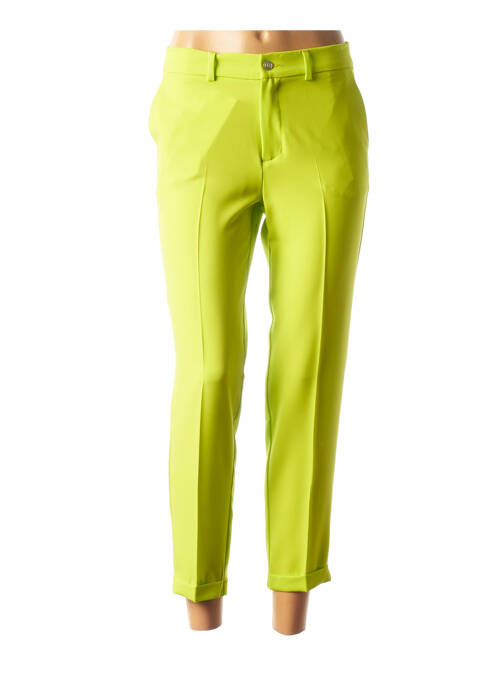 Pantalon 7/8 vert LCDN pour femme