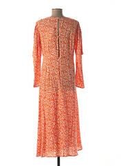 Robe mi-longue orange AWARE BY VERO MODA pour femme seconde vue