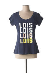 T-shirt bleu LOIS pour femme seconde vue