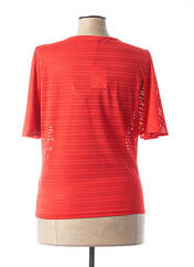 T-shirt rouge SMASH WEAR pour femme seconde vue
