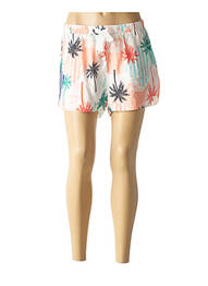 Short taille élastique bleu MOLLY BRACKEN femme