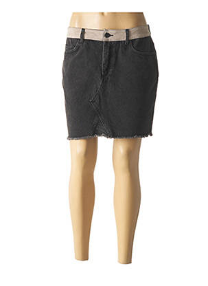 Jupe courte poches noir YAYA femme