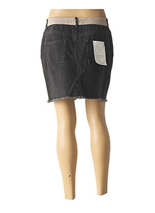 Jupe courte poches noir YAYA femme