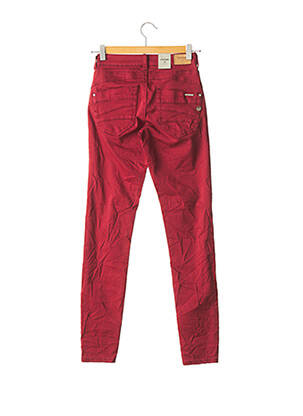 Jeans skinny taille normale taille normale rouge CREAM femme