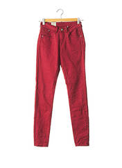 Jeans skinny rouge CREAM pour femme seconde vue
