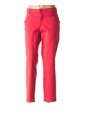 Pantalon droit rouge TOM TAILOR pour femme