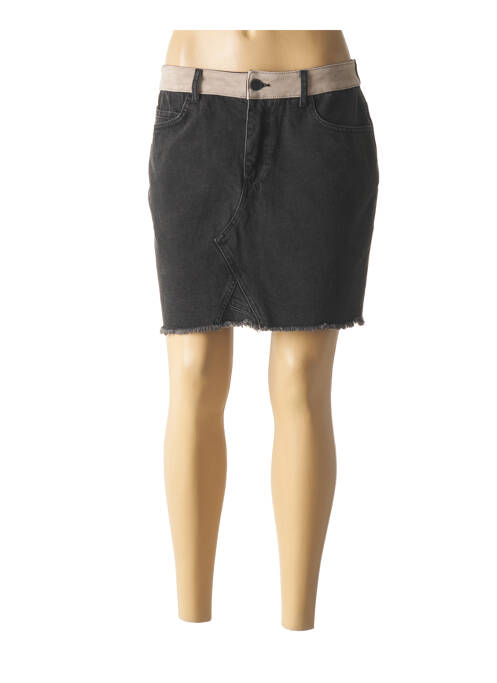 Jupe courte poches noir YAYA femme