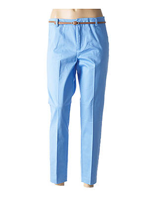Pantalon 7/8 bleu B.YOUNG pour femme