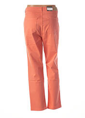 Pantalon droit orange SAINT HILAIRE pour femme seconde vue