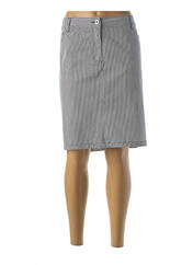 Jupe mi-longue bleu BRANDTEX pour femme seconde vue